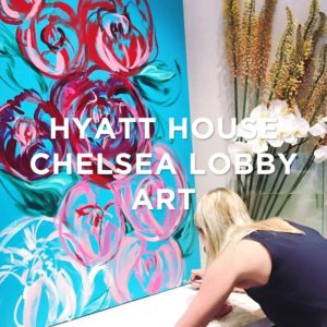 Hyatt House Chelsea Lobby Art