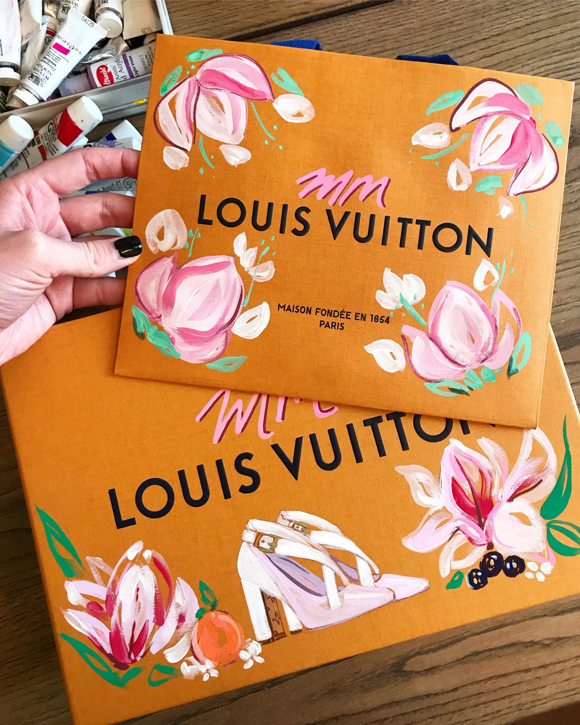 Louis Vuitton Customizations - Travel Write Draw by Meagan Morrison