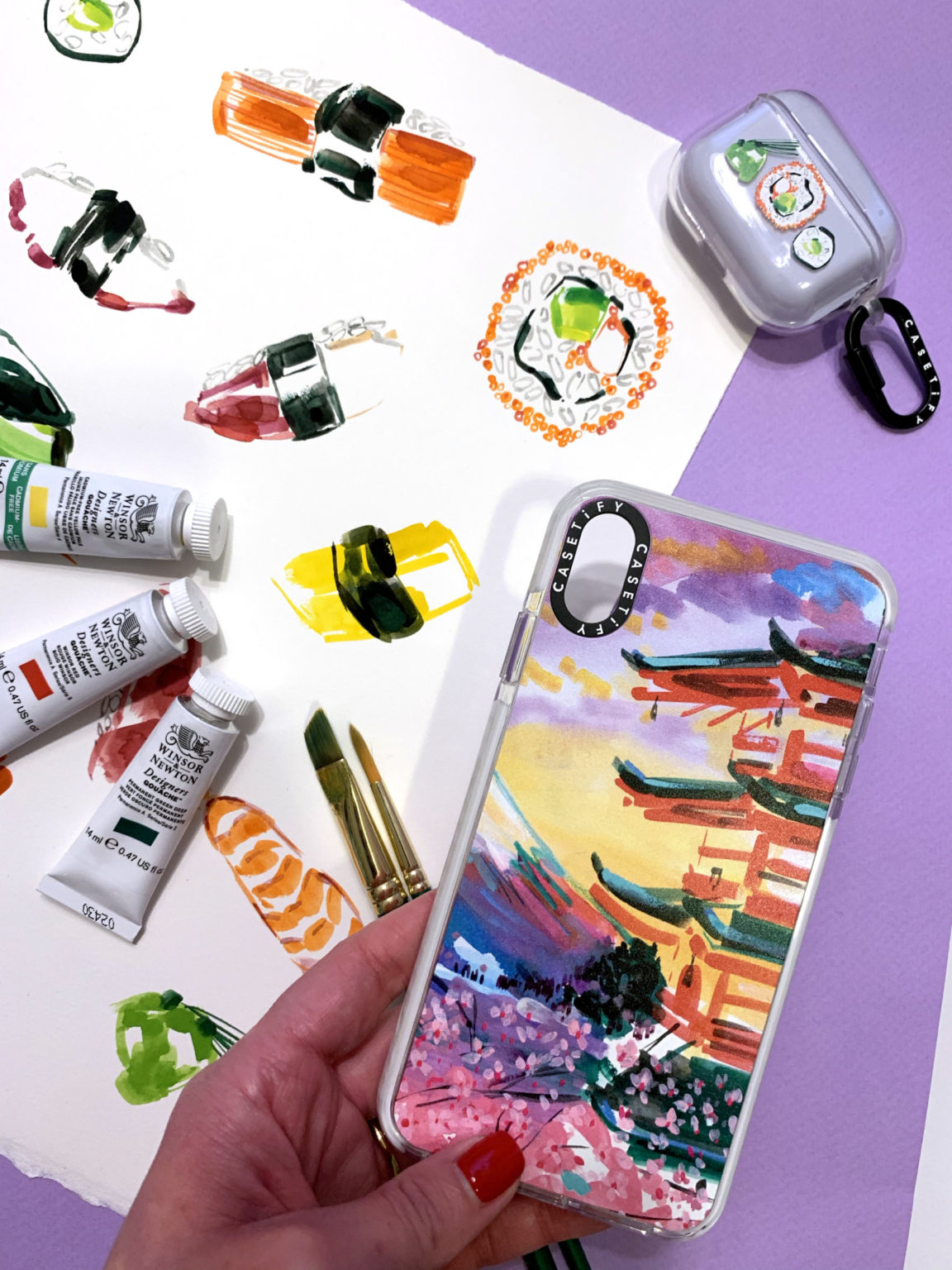 The Travel Write Draw x CASETiFY Co-Lab Collection Is Now Available